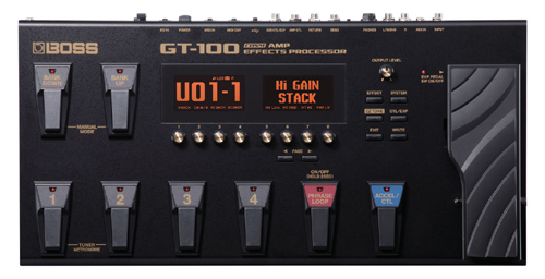 Boss GT-100 Amp Effects Processor for sale