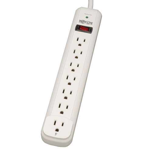 Photos - Surge Protector / Extension Lead TrippLite Tripp Lite TLP725 Protect It! 7-Outlet Surge Protector, 25' Cord 
