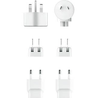 Apple World Travel Adapter Kit 7 AC Plugs for Worldwide Use