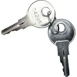Middle Atlantic C5 Key Set Of Front Door Keys For C5 Series