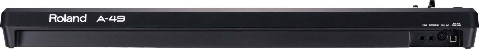 Roland A-49 Midi Keyboard Controller - Black 49-Key MIDI