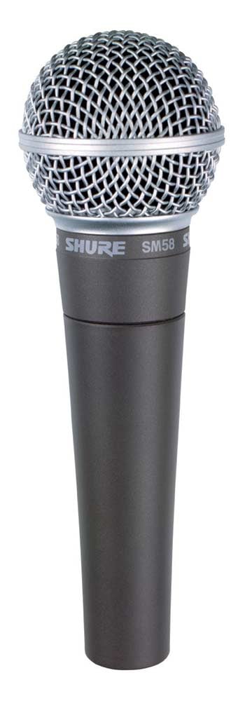 Trin Som gevinst Shure SM58-X2U SM58 Cardioid Dynamic Vocal Mic With X2U USB Signal Adapter  | Full Compass Systems