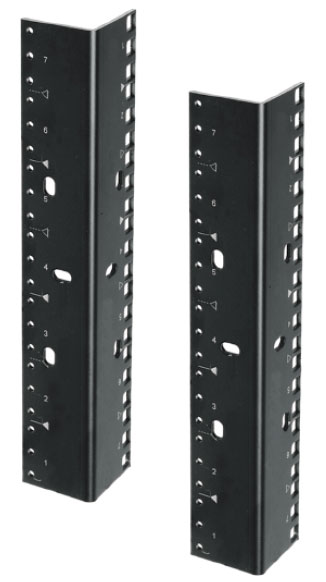 Lowell RRD-12 Rack Rail, 12 Rack Units, Pair Full Compass Systems