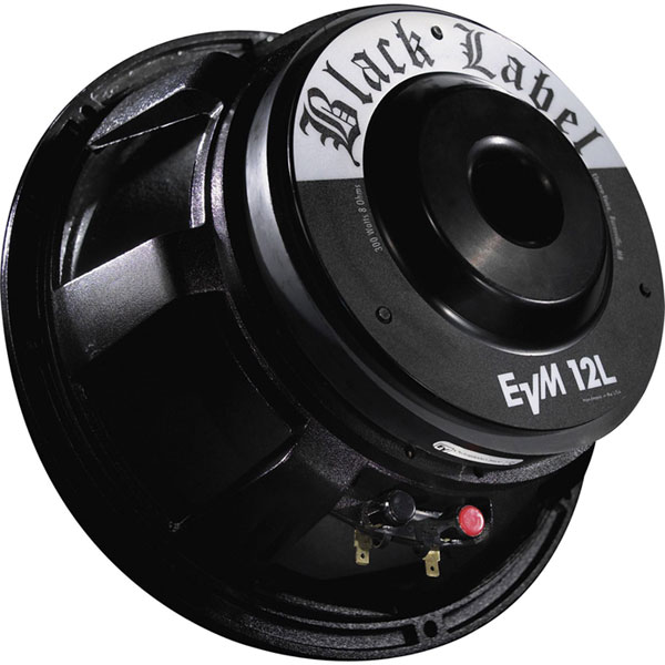 税込 Electro-Voice EVM12L BlackLabel 12" Zakk Wylde Signature Guitar Speaker,  300 Watts at Ohms 並行輸入品