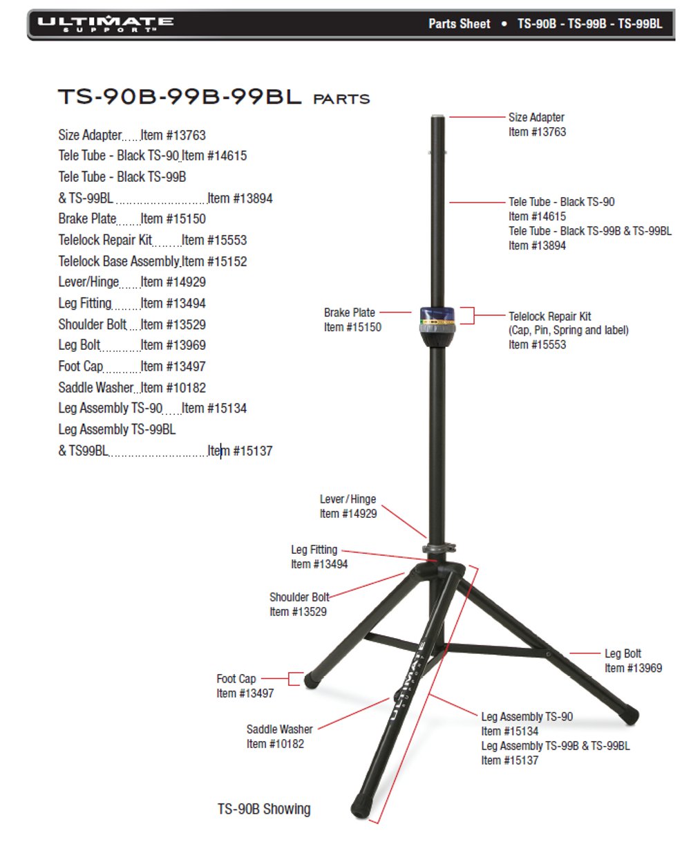 speaker stand parts