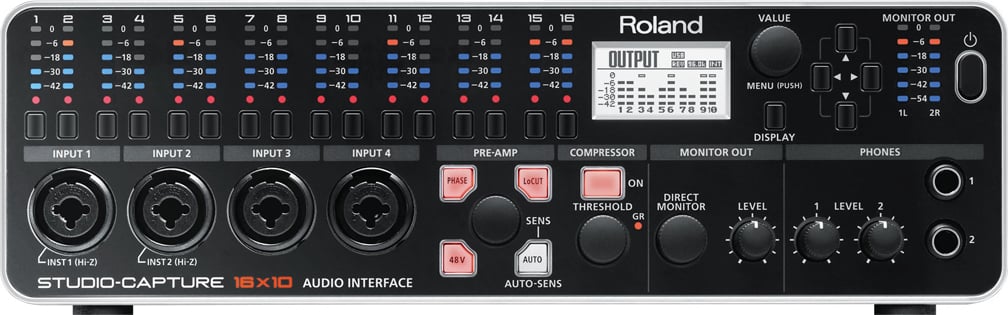 Roland STUDIO-CAPTURE UA-1610 ジャンク品 Roland UA-1610 Studio Capture USB 2.0 Recording Interface
