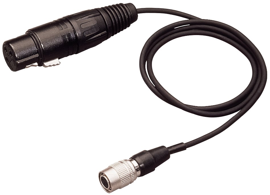 Photos - Cable (video, audio, USB) Audio-Technica XLRW XLR to Unipak Input Adapter Cable for Microphone 