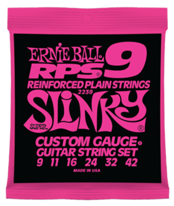 Ernie Ball P02239 Slinky RPS Nickel Wound Electric Guitar Strings for sale