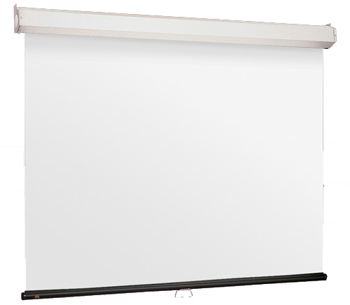 Draper 206113 161 Hdtv Luma 2 With Ar Manual Projection Screen Matte White Full Compass