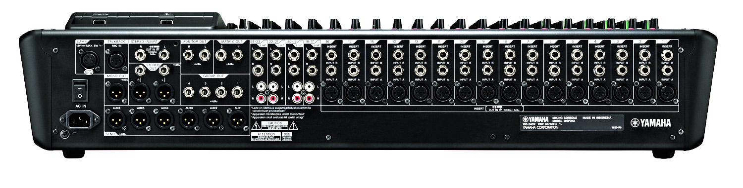 Moralsk Lærd procent Yamaha MGP24X 24-Channel Analog Mixer With Effects And USB | Full Compass  Systems