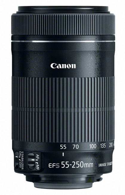 レンズ(ズーム) ES059 Canon EFS 55-250mm IS II 1.4-5.6IS Canon EF-S 55-250mm f/4-5.6 IS STM Lens 8546B002 B&H Photo Video