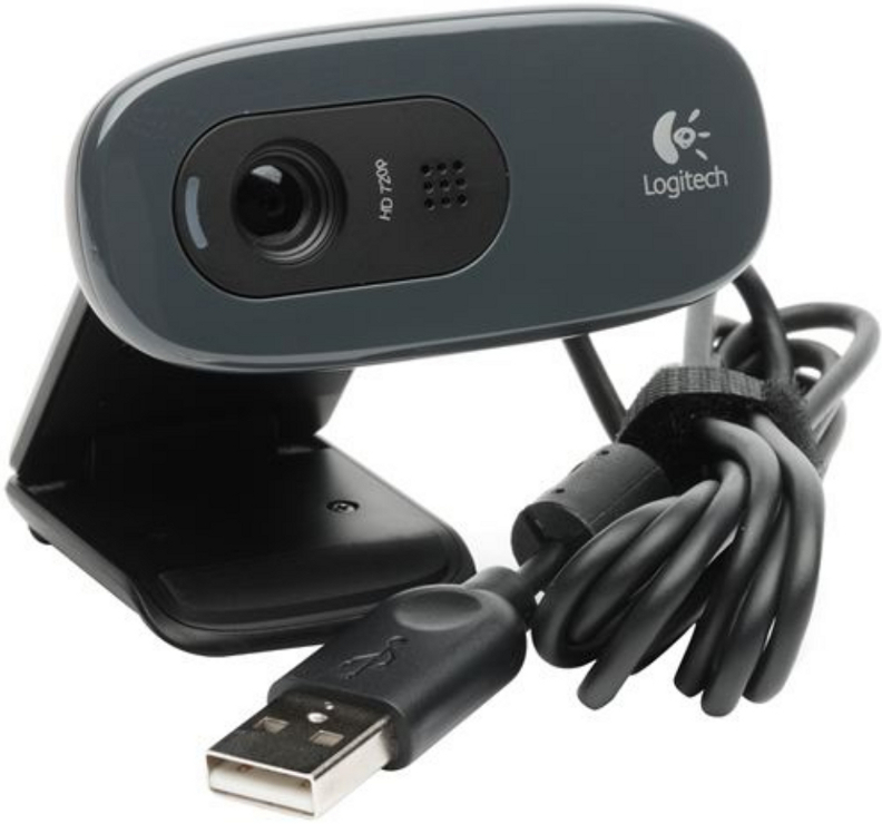 Logitech C270-LOGITECH HD Webcam C270 HD Web Camera | Full Compass ...