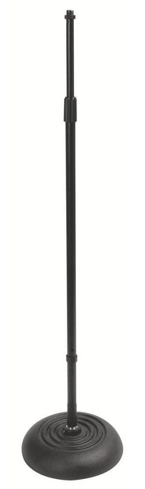 Photos - Microphone Stand On-Stage MS7201QTR 34-60 Round Base Quarter Turn , Black 