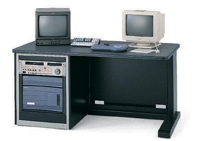 Winsted E4727 Single Rack Cabinet Edit Desk Full Compass Systems