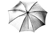 Standard 27 Silver Umbrella. Lowel Tota-brella 
