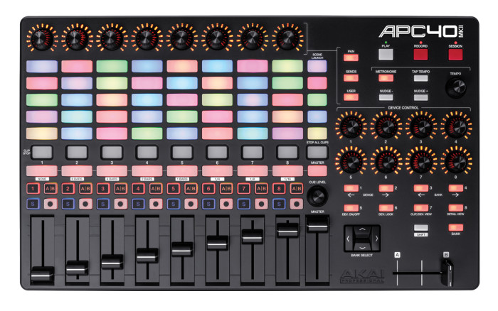 AKAI APC40 mkII MIDI Pad Controller for Ableton Live | Full