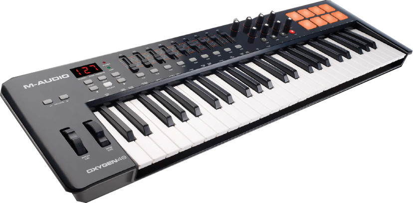 M-Audio OXYGEN49-IV Oxygen 49 49-Key USB MIDI Controller | Full