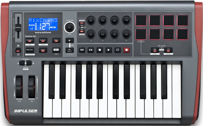 Buy Novation, Keyboard Controller, Impulse 61