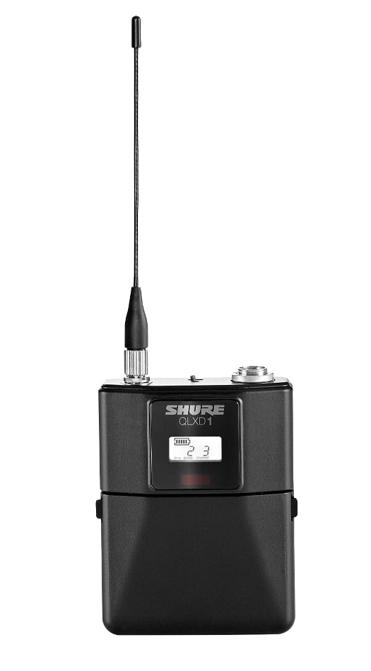 Shure QLXD14/83 Wireless Microphone System with Bodypack and WL183 Omnidire