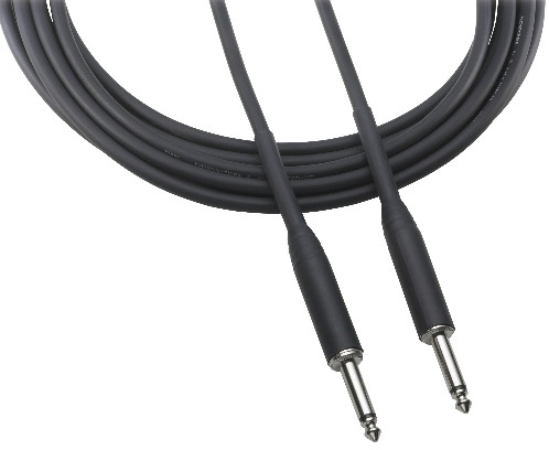 Photos - Cable (video, audio, USB) Audio-Technica AT8390-6 6' Premium Inst. Cable, ¼ TS Straight Phone 