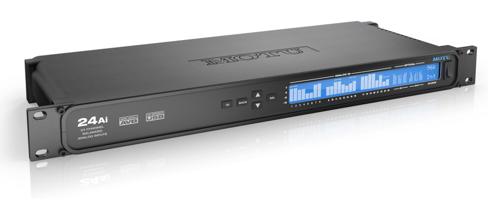 Photos - Audio Interface Motu 24Ai USB2 2.0, AVB Ethernet  with 24-Channel Analog In 