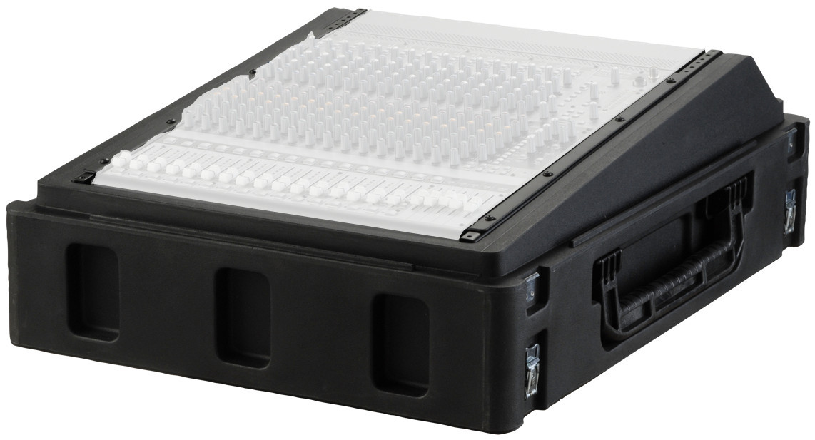 SKB 1SKB19-R1400 14U Slanted Molded Mixer Rack Case | Full Compass Systems