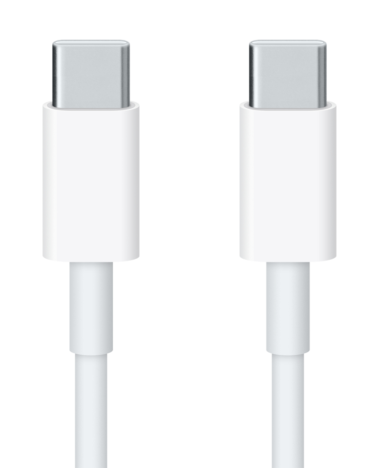 Apple USB-C Charge Cable (2 m) 6.6' USB-C / Thunderbolt 3 Sync And Charge  Cable, MLL82AM/A
