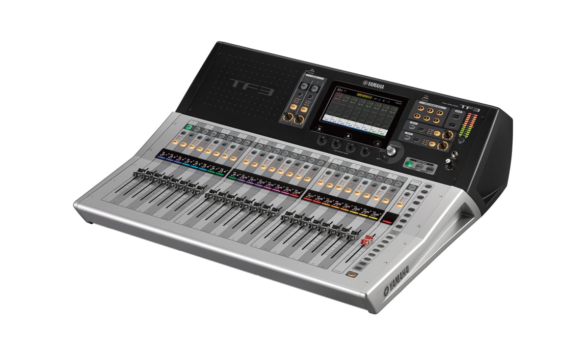 Photos - Mixing Desk Yamaha TF3 Digital Mixing Console with 25 Motorized Faders and 24 XLR-1/4 