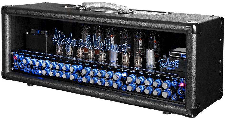Hughes & Kettner TRIAMP3H TriAmp Mark 3 150W Guitar Tube Amplifier Head with Footswitch for sale