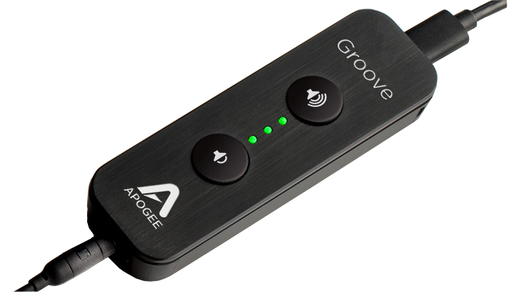 Apogee Electronics Groove Portable USB DAC and Headphone Amplifier