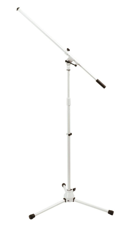 Photos - Microphone Stand On-Stage MS7801W 37-64 Euro Boom , White 