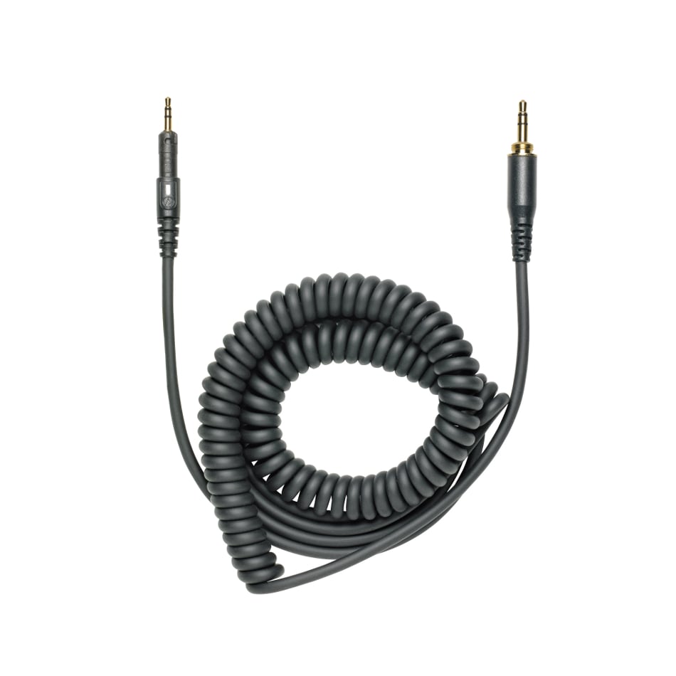 Photos - Headphones Audio-Technica HP-CC Coiled Replacement Cable for ATH-M40x / ATH-M50x Head 