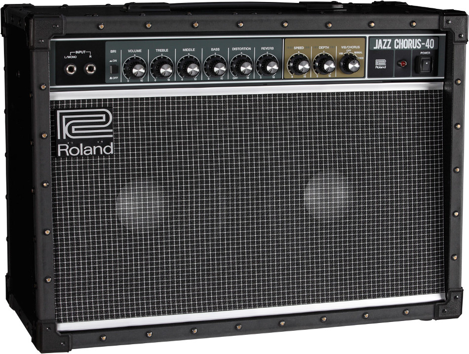 Roland JC-40 Jazz Chorus Amplifier 40W 2-Channel 2x10 Stereo Guitar Combo Amplifier for sale