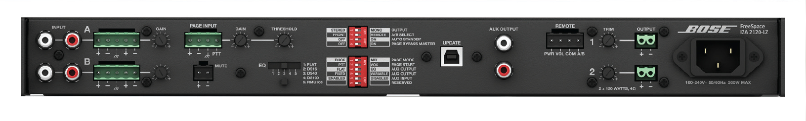 IZA 2120-LZ Integrated Zone Amplifier | Systems