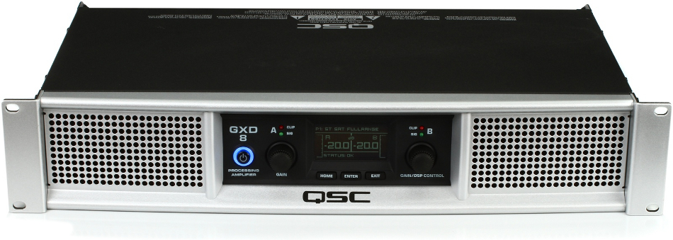QSC GXD8 2台セット GXD 8 Professional Power Amplifier
