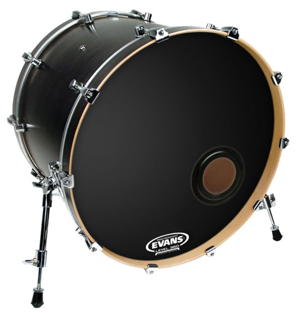 evans emad 16 bass drum