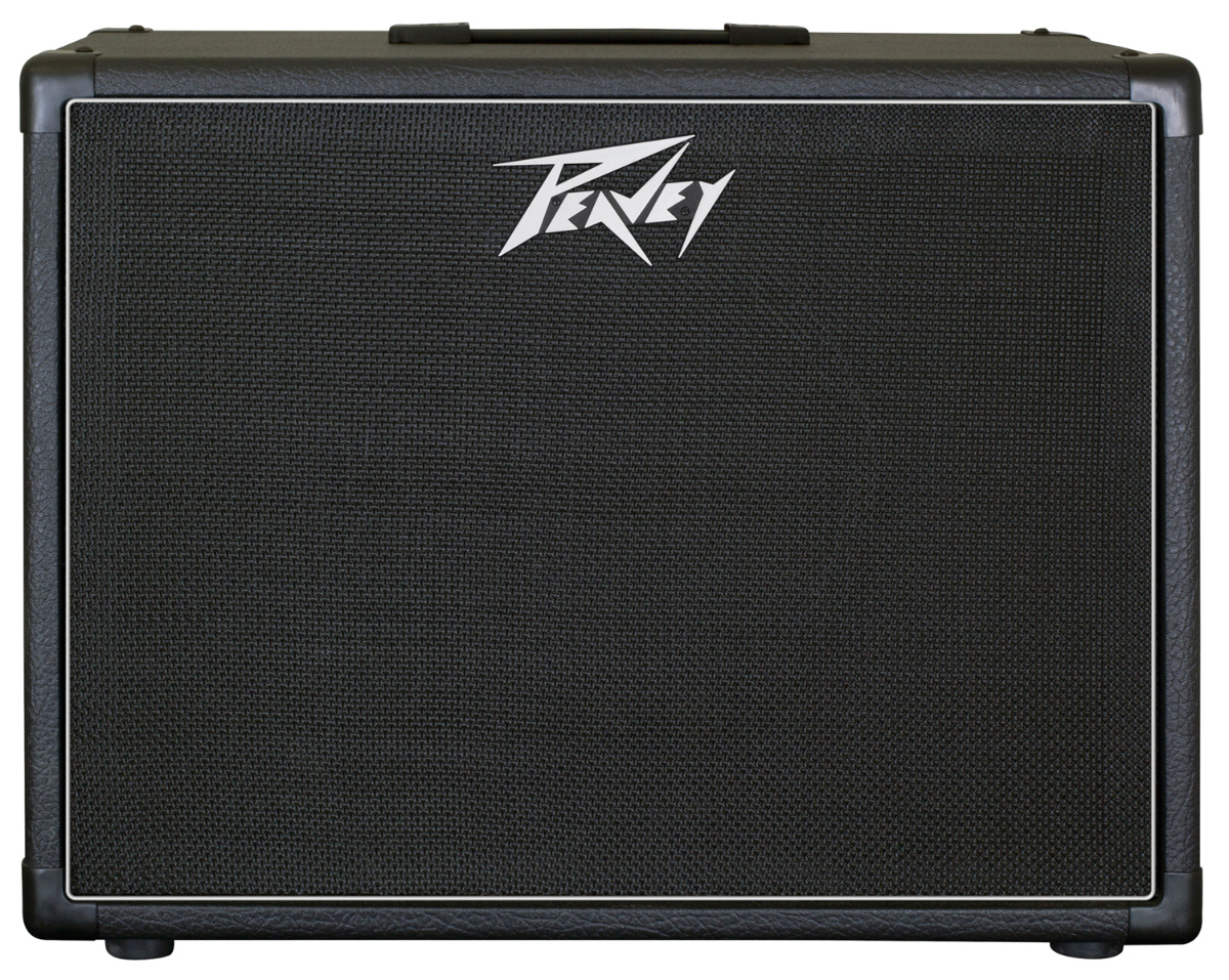 Peavey 112-6 Guitar Enclosure Speaker Cabinet with 12 Greenback 25 Speaker, 25W, Black for sale