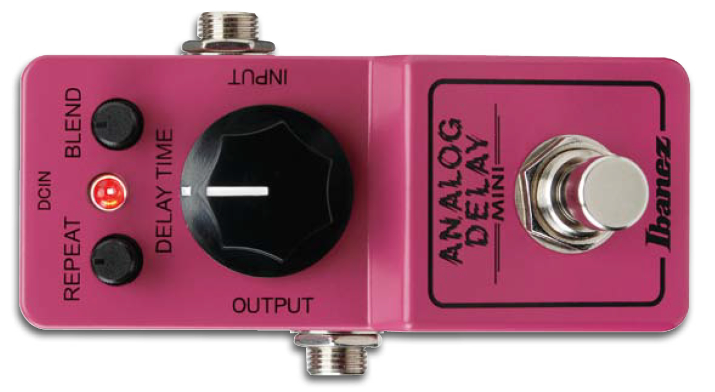 Ibanez ADMINI Analog Delay Mini Effect Pedal for sale