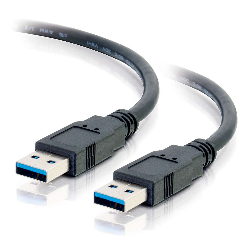 Photos - Other for Computer C2G Cables To Go 54172 3m  USB 3.0 A Male to A Male Cable, Black (9.8 ft)