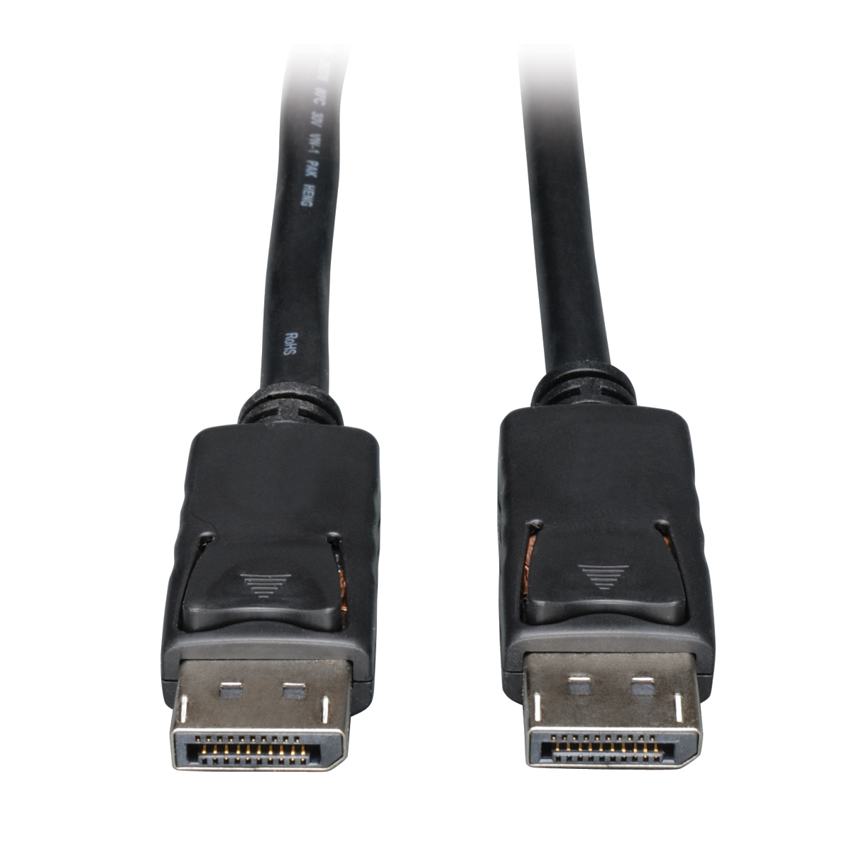 Photos - Cable (video, audio, USB) TrippLite Tripp Lite P580-006 6' DisplayPort Cable with Latches 