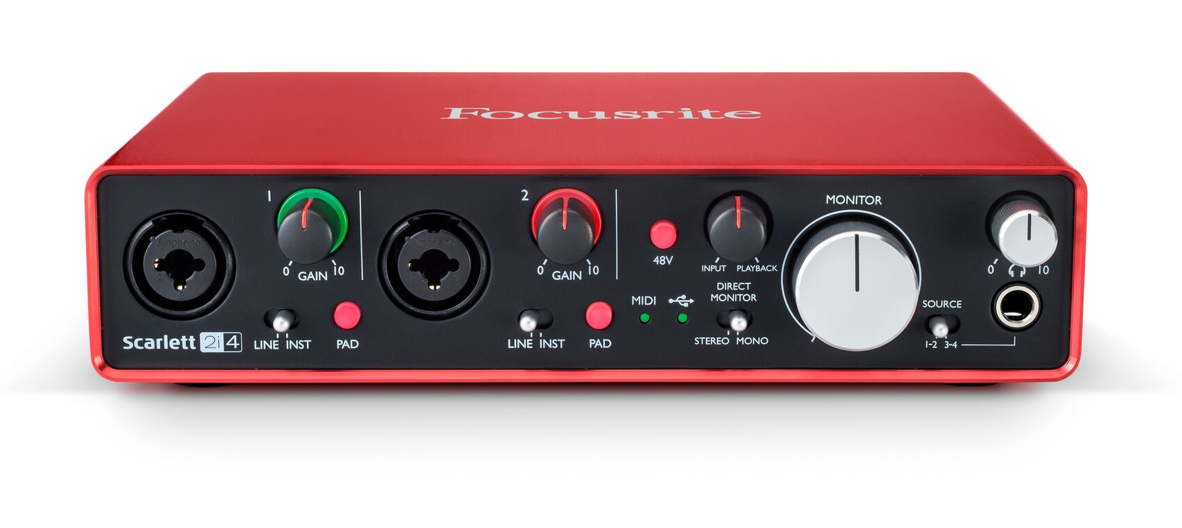 Amazon.com: Focusrite Scarlett 2i4 (2nd Gen) USB Audio
