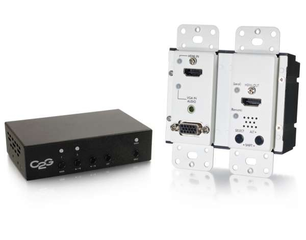 Cables To Go HDMI/VGA/Stereo Audio Over Cat 5 Extender Kit