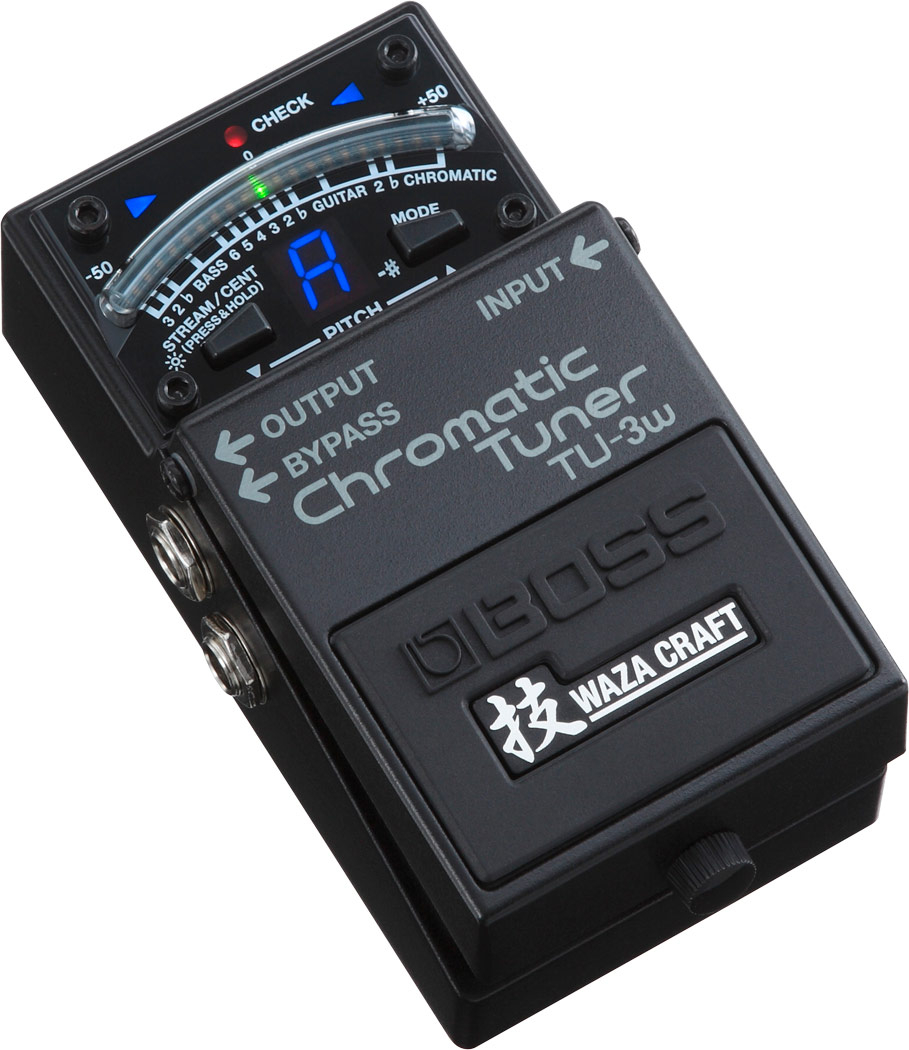 BOSS TU-3W Waza Craft Chromatic Tuner Pedal