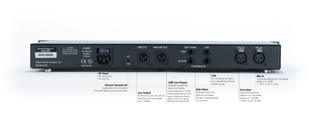 配信機器・PA機器・レコーディング機器 shelford channel 5035 Rupert Neve Designs 5035 Shelford Channel — Studiocare