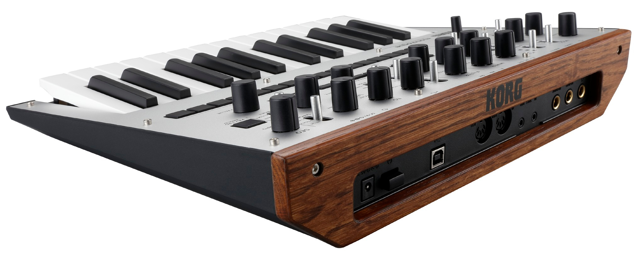 KORG monologue シルバー 25鍵 Korg Monologue 25-Key Monophonic Analog Synthesizer with 80