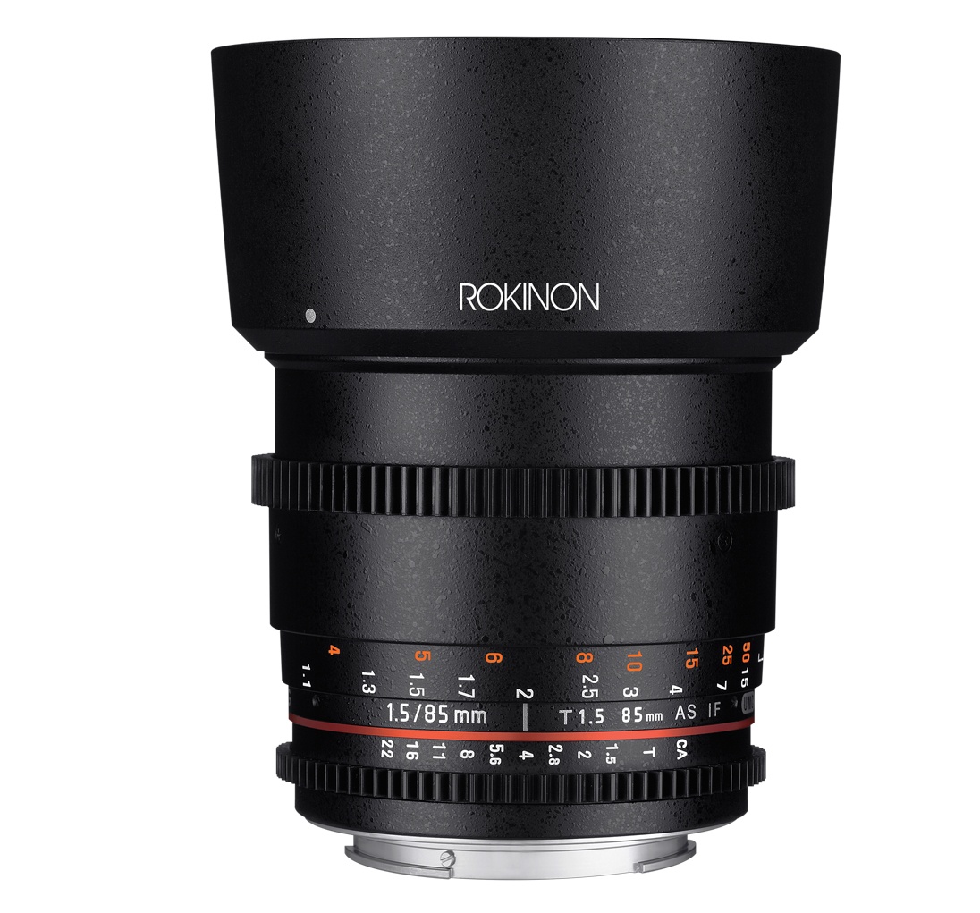 Amazon.com : Rokinon 85mm T1.5 Cine DS Lens for Canon EF