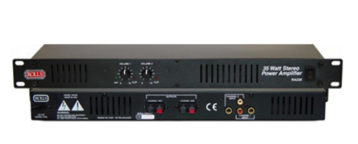 Photos - Amplifier Rolls RA235 2-Channel Stereo , 35W per Channel, 1 Rack Unit 