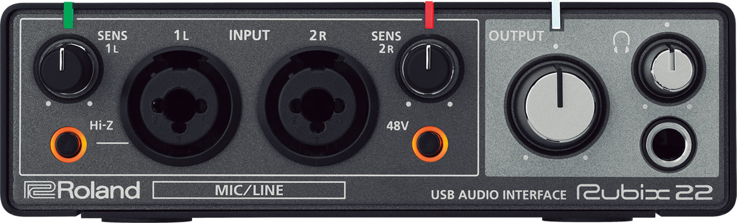 atlet skrubbe dårligt Roland Rubix22 2x2 USB Audio Interface For Mac / PC / IOS | Full Compass  Systems