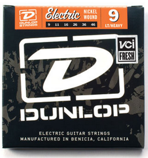 Dunlop DEN0946 Light/Heavy Nickel Wound Electric Guitar Strings for sale