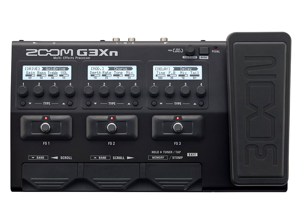 Photos - Effects Pedal Zoom G3Xn Multi-Effects Processor with Expression Pedal for Guitar 